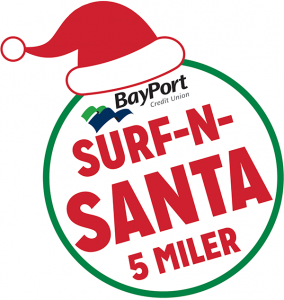 Surf-N-Santa logo